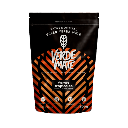 10x Yerba Verde Mate Green Frutos Tropicales 0,5kg