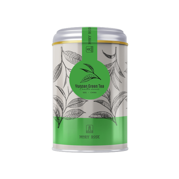 Mary Rose -  Yunnan Green Tea  in tin can - 50g