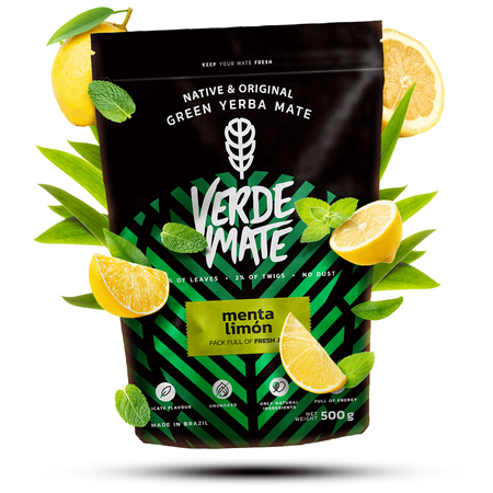 Yerba Verde Mate Green Menta Limon 0,5kg