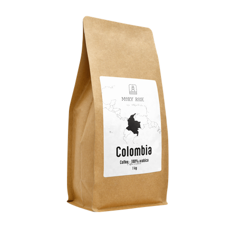 18 x Mary Rose - Colombia Medellin prémiová zrnková káva 1 kg