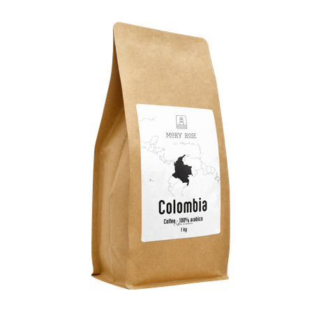 Mary Rose - celozrnná káva Colombia Medellin 1kg