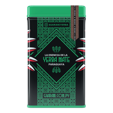 Yerbera – Tin can + Guarani Cocoa 0,5kg 