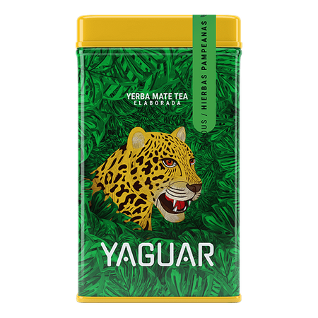 Yerbera – Puszka z Yaguar Hierbas Pampeanas 0,5kg