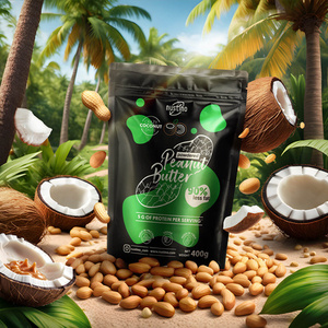 50 x Nustino - Beurre de cacahuète en poudre - noix de coco 400g