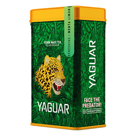 Yerba Mate Yaguar Menta Limon 0.5kg in Dose