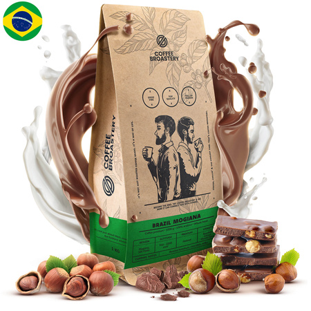 Coffee Broastery – Café en grains Brazil Mogiana Premium 1 kg