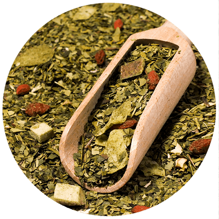 Yerba Mate Verde Mate Green Frutos Tropicales 0.5kg cín