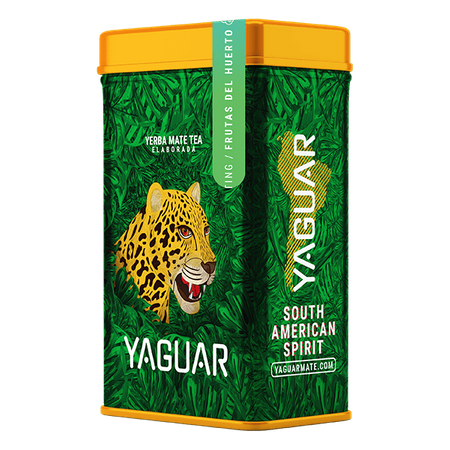 Yerba Mate Yaguar Frutas del Huerto 0.5kg cín
