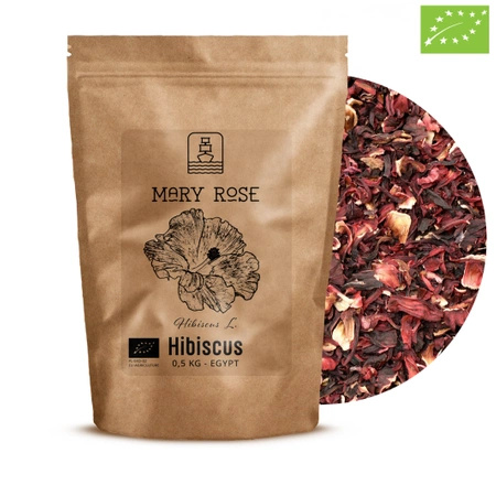 Mary Rose - Hibiscus organic (flower petals) 0.5kg