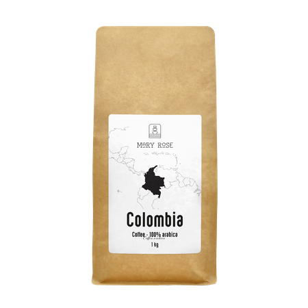 18 x Mary Rose - Colombia Medellin prémiová zrnková káva 1 kg