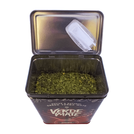 Yerbera – Metalldose + Verde Mate Green Energia Guarana 0,5 kg