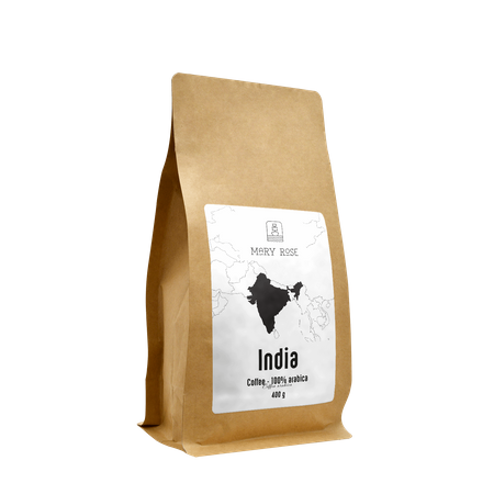 Mary Rose -  whole bean coffee India Karnataka premium 400g