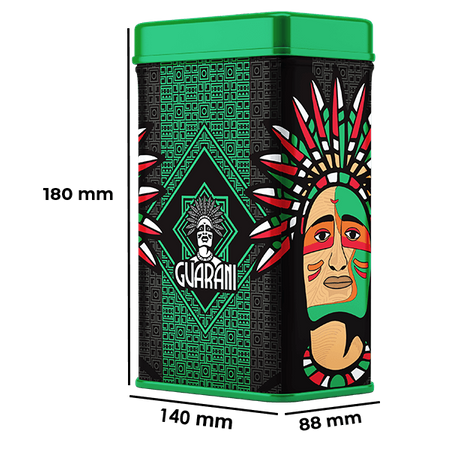 Yerbera – Tin can + Guarani Eucalypto 0,5 kg 