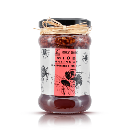 Mary Rose - Raspberry honey 360g