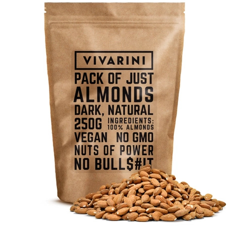 Vivarini - Přírodní mandle (tmavé) 250 g
