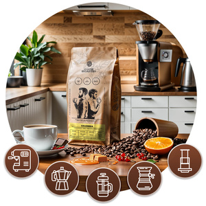 Coffee Broastery - Café arábica en grano Colombia Medellin Premium 400 g