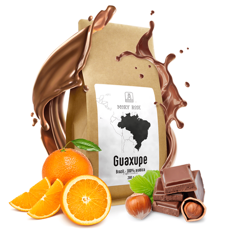 Mary Rose -  Granos de café Brazil Guaxupe premium 200 g