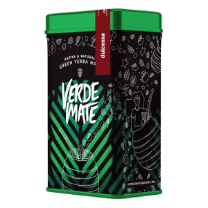 Yerbera – Plechovka + Verde Mate Green Dulcessa - Tostada 0,5 kg