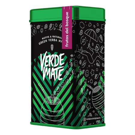 Yerbera - Boîte avec Verde Mate Frutos del Bosque 0,5kg