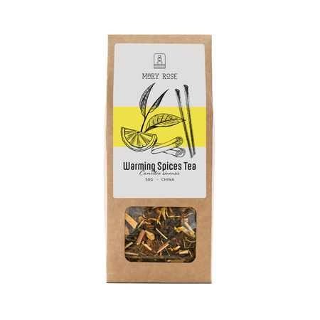 Mary Rose - Zahřívací čaj s kořením - 50 g