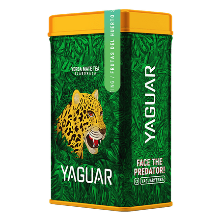 Yerba Mate Yaguar Frutas del Huerto 0.5kg cín