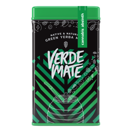 Yerbera – Tin can + Verde Mate Cannabis Absinth 0.5kg 