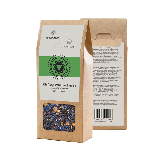 Aromantra x Mary Rose – Thé noir du chakra du plexus solaire (Manipura) 50 g