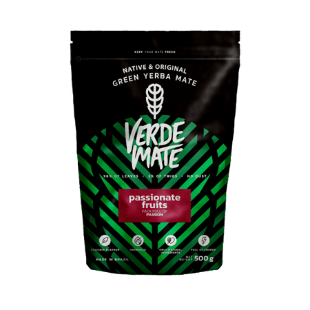 10x Verde Mate Green Passionate Fruits 0,5kg