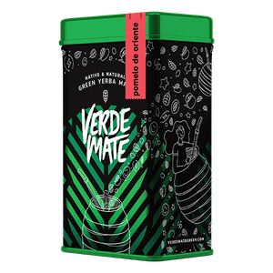 Yerbera – Metalldose + Verde Mate Green Pomelo de Oriente 0,5 kg