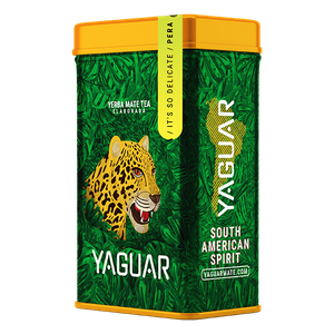 Yerba Mate Yaguar Pera 0.5kg in Tin Can