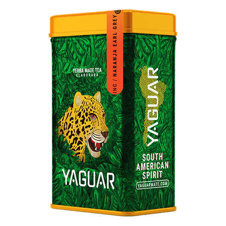 Yerbera – Puszka z Yaguar Naranja Earl Grey 0,5 kg