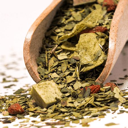 Yerba Mate Verde Mate Green Frutos Tropicales  0.5kg in Dose