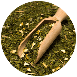 Yerbera – Lata metálica + Verde Mate Green Limón 0,5 kg