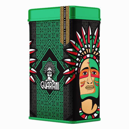 Yerbera – Tin can + Guarani Fresco 0.5kg 