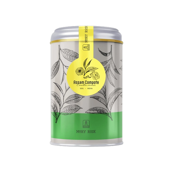 Mary Rose - Assam Compote Tea in tin can - 50g
