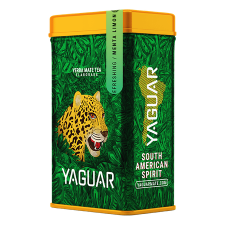 Yerba Mate Yaguar Menta Limon 0.5kg in Dose