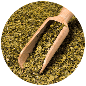 Yerbera – Metalldose + Verde Mate Green Despalada 0,5 kg